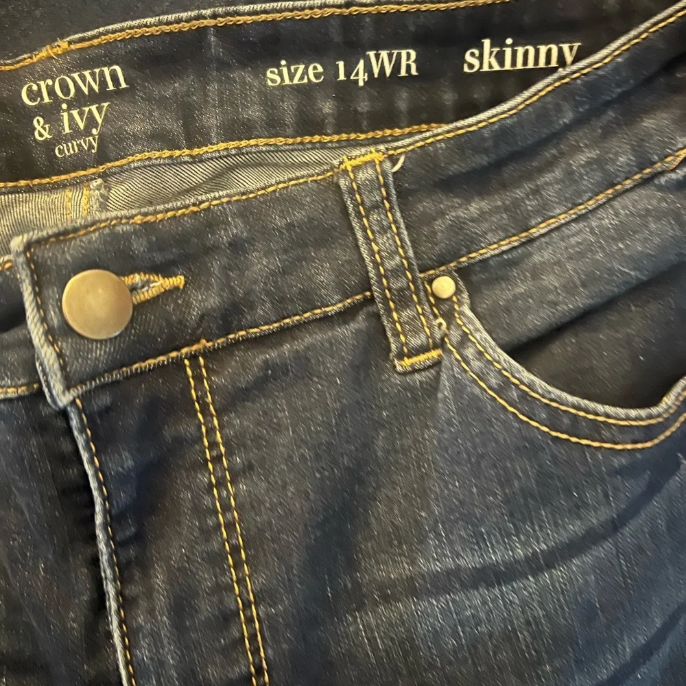 Crown and Ivy Curvy | Skinny Jeans | 14WR - Picture 4 of 5